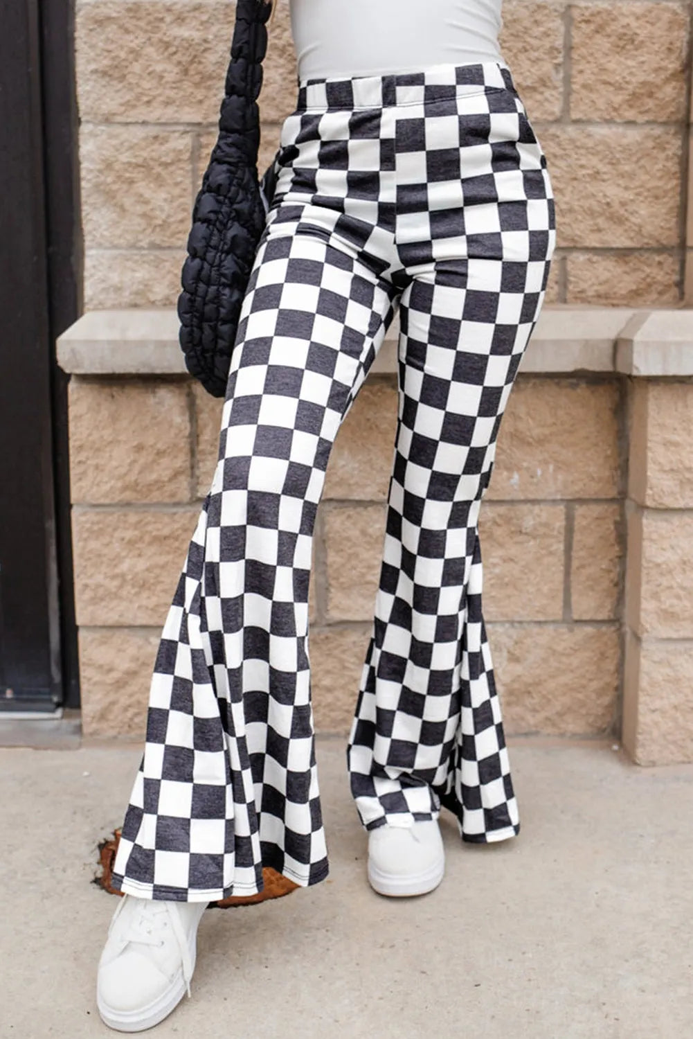 GridStep Flare Pants with Pockets